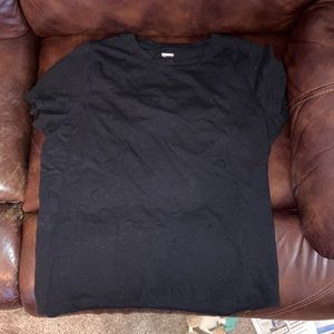 Black Everyday tee. Sonoma  100% cotton